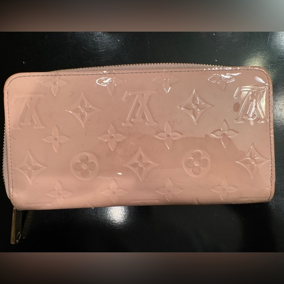 Louis Vuitton Vernis Zippy Wallet Rose Velours - Picture 4 of 9